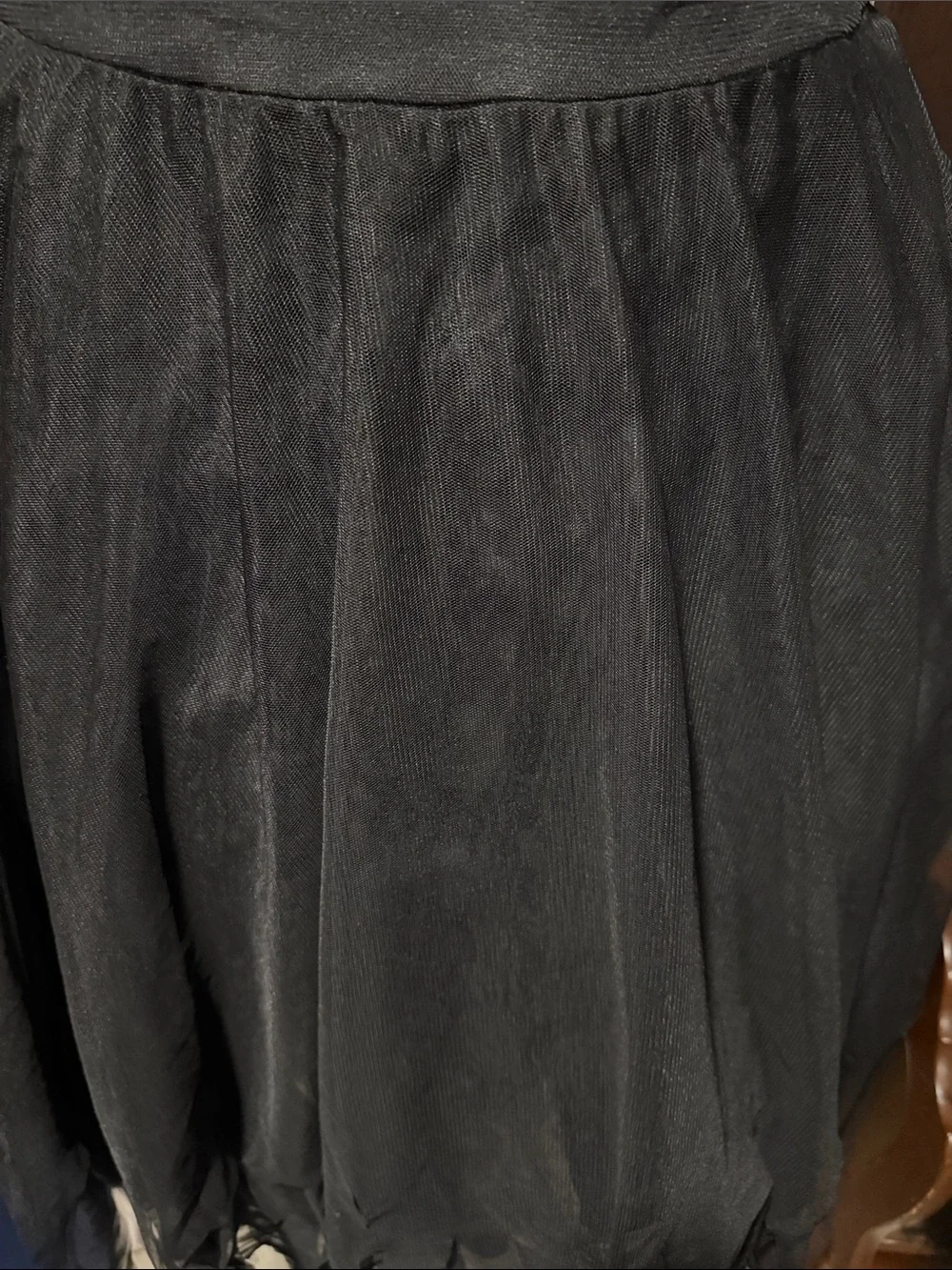 Elegant Black Halter Witch Dress w/ Wig